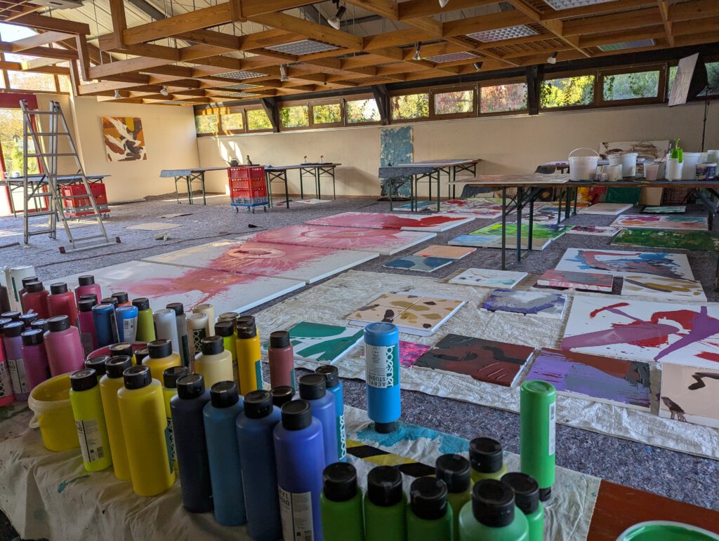 Malerei im Prozess
Identifikation durch Gestaltung